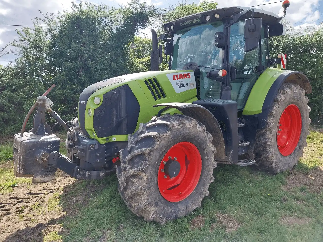 Image CLAAS TRACTEUR CLAAS ARION 630